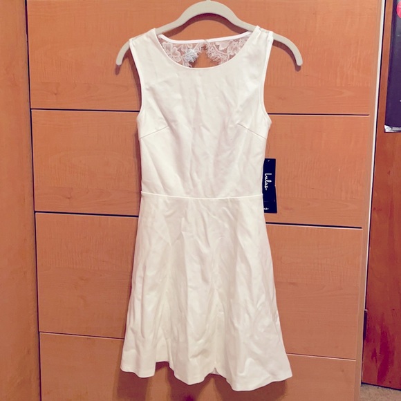 Lulus Dresses & Skirts - White open back mini dress